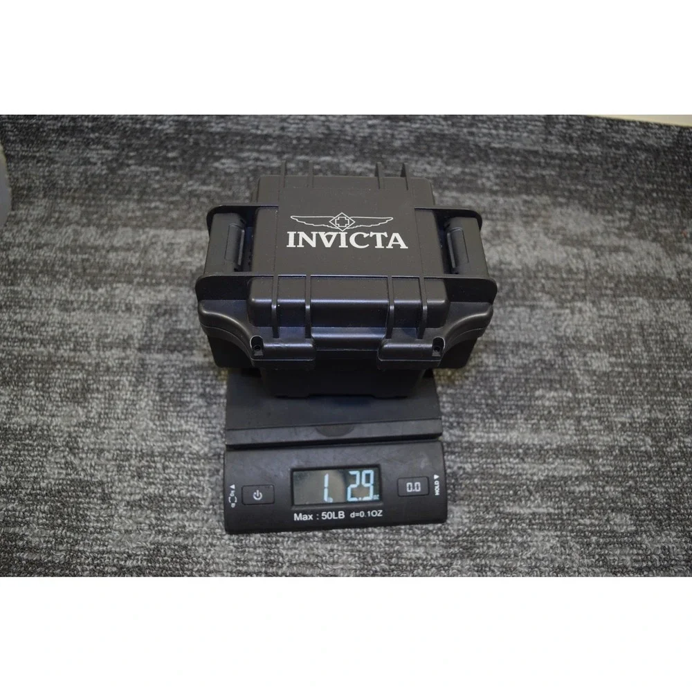Invicta Impact Resistant Black Collector Diver Weather Proof Case Watch BOX ONLY